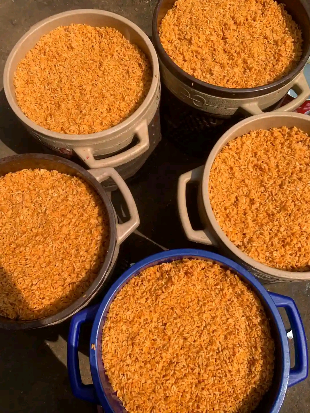 Party jollof rice prepared for preorder